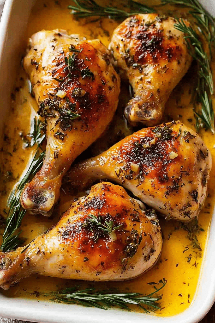 easy herb and garlic chicken