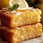 Easy lemon coconut almond cake