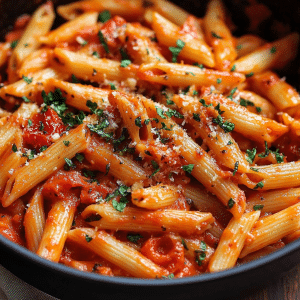 spicy tomato pasta