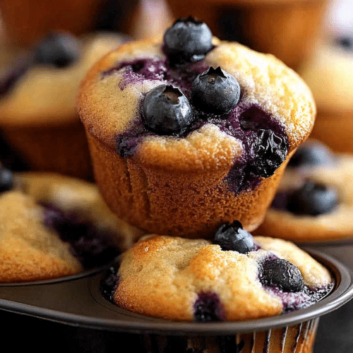 Ultra Moist Blueberry Muffins